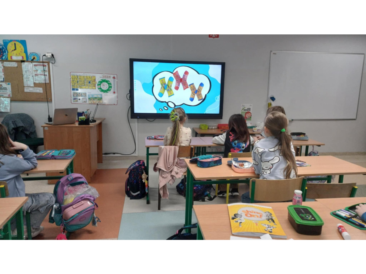Dzień Kolorowej Skarpetki w klasach I - III - 5