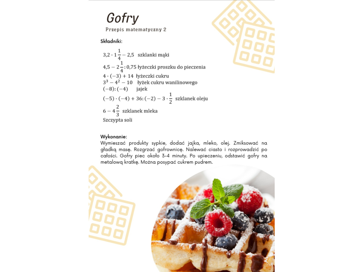 Matematyczny przepis na gofry-6