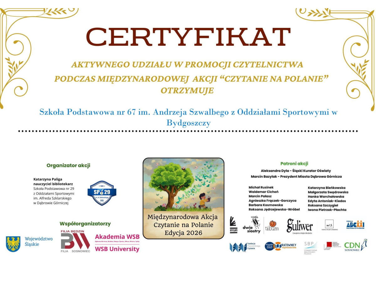 4c- udział w międzynarodowej akcji Czytanie na polanie-2