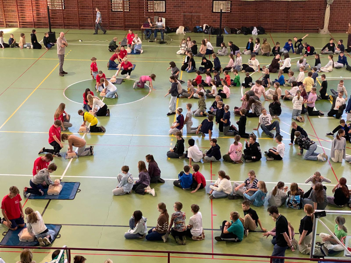 Bicie rekordu w I pomocy razem z fundacją WOŚP-2