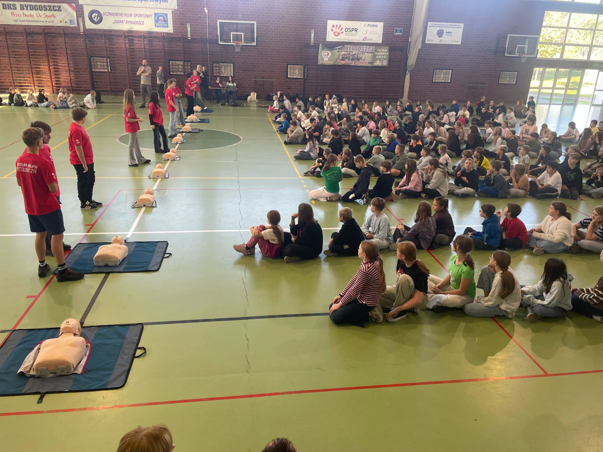 Bicie rekordu w I pomocy razem z fundacją WOŚP-3